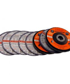 115mm 45 Mixed Pack 8 Discs - Cutting, Flap, Grinding